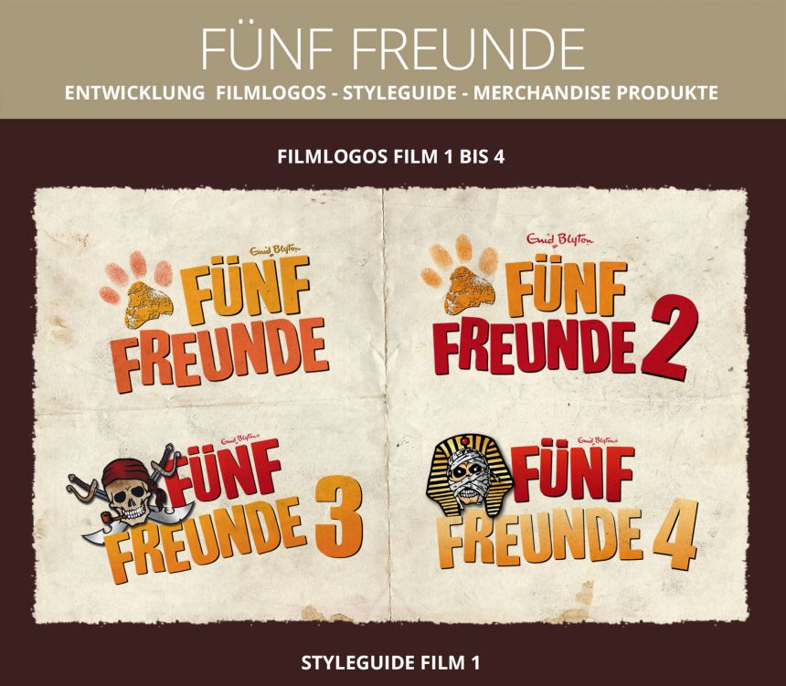 Logoentwicklung Fünf Freunde