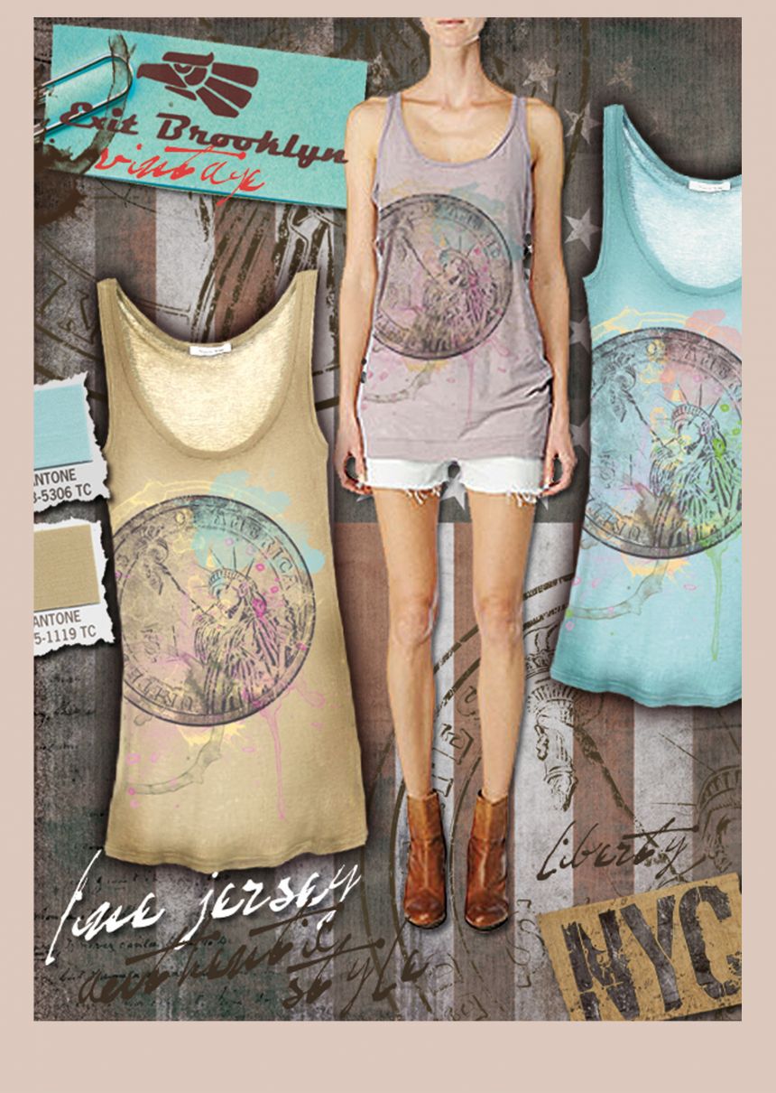 exit brooklyn mood boards damen kollektion
