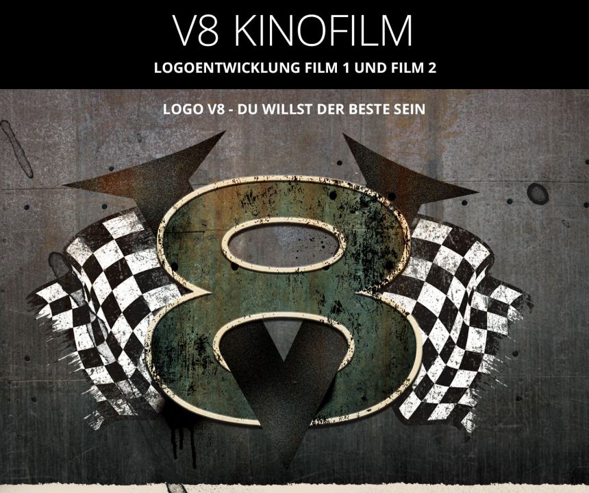 Logoentwicklung Kinderfilm V8