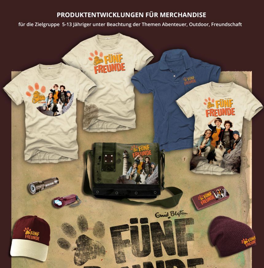 Logoentwicklung Fünf Freunde